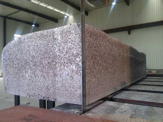 Aluminum foam sawing3