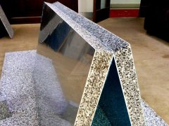 Aluminum foam composite sheet plate