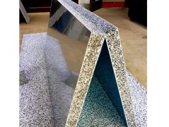 Foam core aluminum composite panels