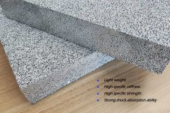 Closed-cell aluminum foam